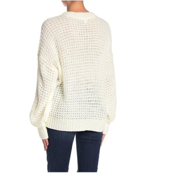 Abound Textured Blouson Sleeve Sweater - Picture 4 of 5